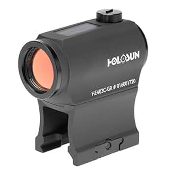 HOLOSUN ホロサンHE403C-GRグリーンドット ソーラー Amazon.co.jp: [HOLOSUN/ホロサン] HE403C-GR Micro グリーン